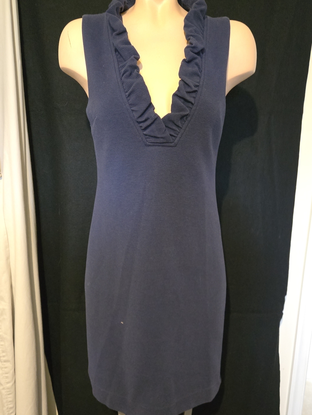 Lilly Pulitzer Tisbury Shift Dress sleeveless silhouette, textured